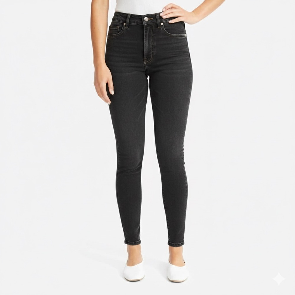 Everlane Authentic Stretch High-Rise Skinny Jeans 28
